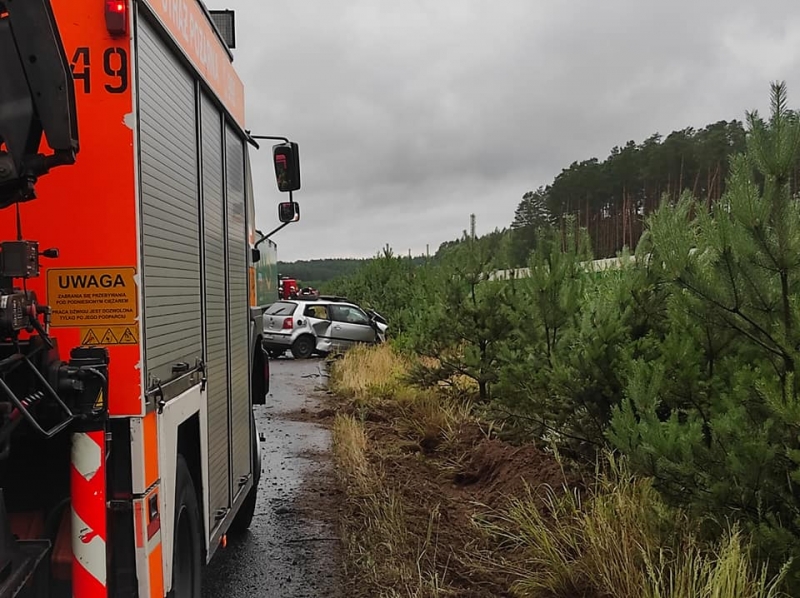 Fotoreportaż Tragiczny wypadek na starej trójce