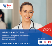 ŻAK kształci w zawodach medycznych. Zdobądź kwalifikacje, gwarantujące atrakcyjną pracę!