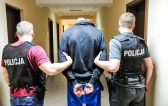 30-letni zabójca użył przemocy wobec policjanta