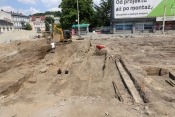 Odkrycia archeologiczne na Chrobrego zostały zasypane [zdjęcia]