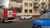 Pożar w centrum Gorzowa. Z okna mieszkania wyskoczyła 12-latka [zdjęcia]