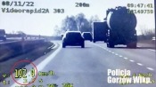 Pijany kierowca pędził audi prawie 200 km/h trasą S3 [film]