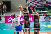 Siatkarze Cuprum Stilonu Gorzów urwali tylko seta. Skra Bełchatów wygrywa po emocjonującej walce