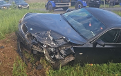 Volkswagen zderzył się z BMW. Kierowca nie miał uprawnień