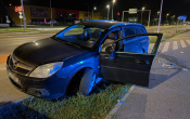 Pijany 23-latek rozbił Opla. Miał 2,5 promila