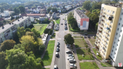 Kazimierza Wielkiego wyniesione skrzyżowanie