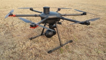 Dron w służbie lubuskiej policji