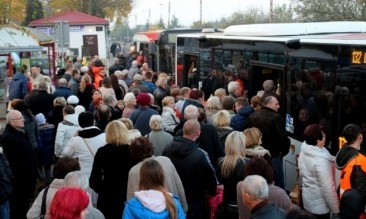 Rozkład jazdy autobusów MZK na Wszystkich Świętych