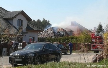 Przejął się pożarem u sąsiadów i zmarł