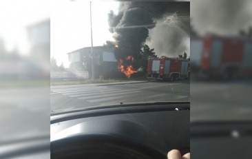 Podpalacz w rękach policji