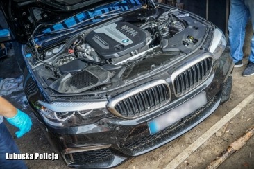 Skradzione BMW odzyskane pod Gorzowem