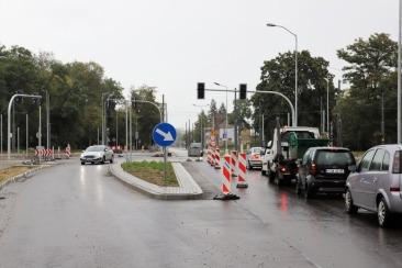 Zmiany na skrzyżowaniu Kostrzyńska - Dobra