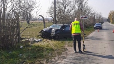 Pijany kierowca opla śmiertelnie potrącił motorowerzystę