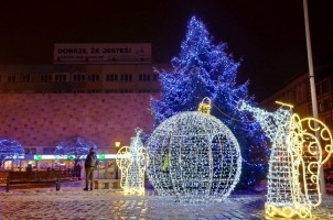 Gorzów jest już blisko świąt. Tak błyszczy miasto [zdjęcia]