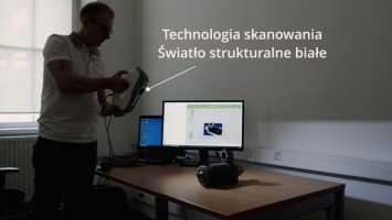 Skanowanie w 3D z biurem Wymiar