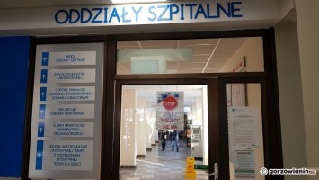 Gorzów: Wstrzymane przyjęcia na oddziale wewnętrznym szpitala