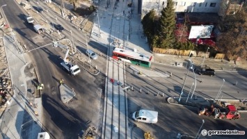 Torowisko połączone. Skrzyżowanie w centrum prawie gotowe [zdjęcia]