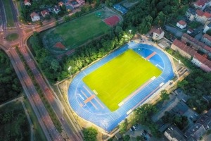 Nowoczesny stadion lekkoatletyczny już jest. Teraz czas na zaplecze dla sportowców