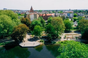 Nowe lampy led pojawią się w parku Róż