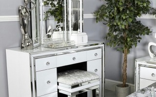 Salon w stylu glamour – czyli luksusowa przestrzeń pełna blasku 
i przepychu.