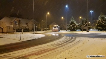 Uważajcie na drogach i chodnikach. W Gorzowie ma spaść śnieg!