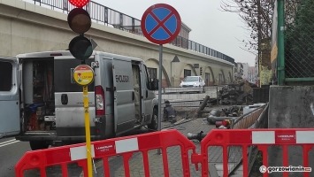 Trwa usuwanie awarii sieci ciepłowniczej w centrum Gorzowa