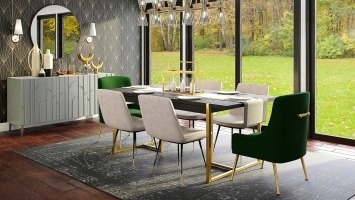 Jak stylowo połączyć salon z jadalnią?