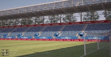 Taka jest wizja stadionu piłkarskiego w Gorzowie [wizualizacje]