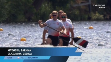 Wiktor Głazunow wicemistrzem świata w czwórce!