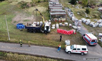 Tragedia koło Gorzowa. Nie żyje dwóch mężczyzn porażonych prądem