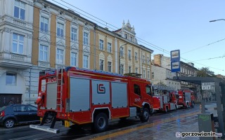 Pożar na poddaszu kamienicy w Gorzowie