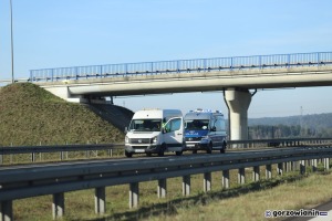 Gorzów: Dzieci szły drogą ekspresową S3