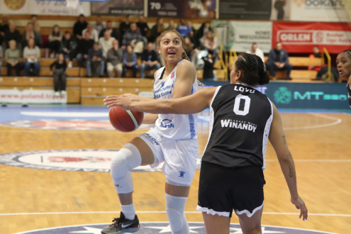 Gorzowskie koszykarki przegrały z najsłabszym rywalem na koniec fazy grupowej