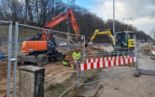 Przebudowa chodnika i ścieżki rowerowej przy Arenie Gorzów. Będą zmiany w organizacji ruchu