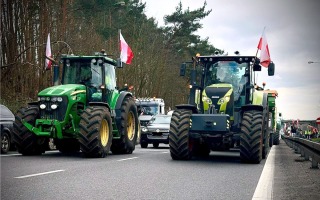 Rolnicy protestują, kierowcy stoją w korkach. Granica z Niemcami zablokowana na kilka dni