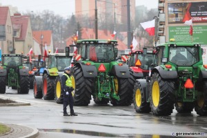 Drogowy armagedon w Gorzowie. Zmiany w proteście rolników