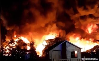 To był potężny pożar nielegalnego składowiska koło Gorzowa. Właściciel usłyszał wyrok!