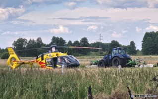 Tragedia koło Gorzowa. 4-letni chłopiec wpadł pod kosiarkę podczas koszenia łąki