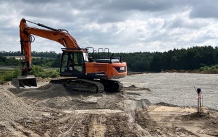 Budowa placu dla motocyklistów potrwa dłużej. Zostaną zmniejszone spadki terenu