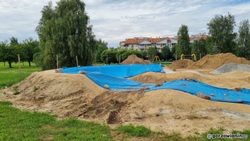 Tutaj powstaje pumptrack w Gorzowie