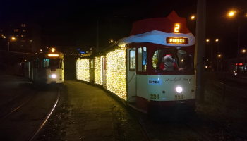 Helmut miał swój urok. Świąteczny gorzowski tramwaj dopiero na 20 miejscu