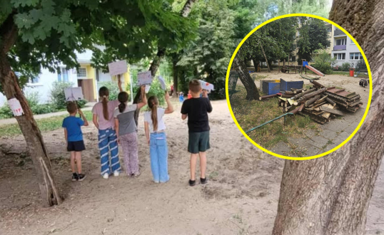 „To nie nasze dzieci” – sąsiedzi kontra rodzice. Spór o zlikwidowany plac zabaw w centrum Gorzowa