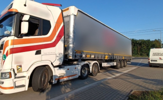 Opony z kolcami w ciężarówce na S3. Szokująca kontrola ITD pod Gorzowem