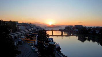 Nowy timelapse z Gorzowa. Kamera nad Wartą codziennie pokazuje całą dobę w 90 sekund