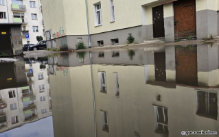 Koniec gorzowskiej Wenecji? Jest przetarg na odwodnienie zalewanego podwórka