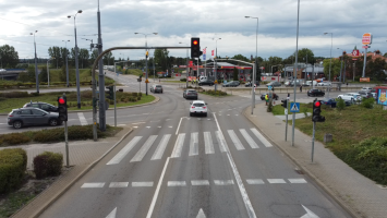 Rondo Santockie pod kontrolą. Sprawdź, jak działają kamery Red Light