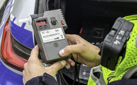 Dmuchnął w alkomat i od razu stracił prawo jazdy