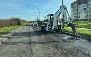 Na ul. Górczyńskiej kończą frezowanie. W sobotę rusza układanie asfaltu