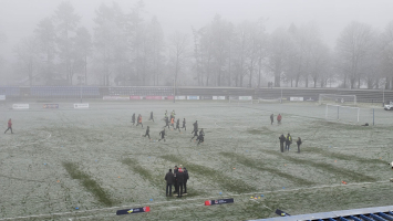 Mecz Warty Gorzów został odwołany. Zamarznięta murawa uniemożliwiła grę