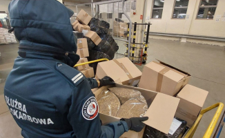 Nielegalny tytoń w paczkach. Akcja KAS w sortowni paczek w Gorzowie